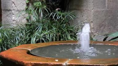 建筑设计师室内瀑布喷泉室内自然